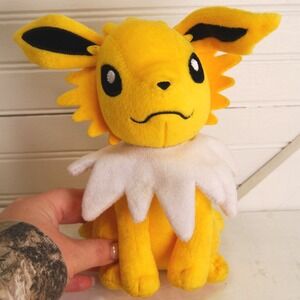 Jolteon Pokemon Plush 8" Anime Stuffed‎ Animal *no tags